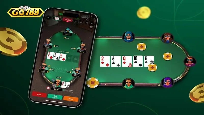 Poker Go789 - Tìm Hiểu Thông Tin Cá Cược Game Bài Chi Tiết 2 Luật chơi poker go789 cho tân thủ